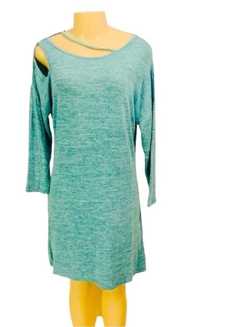 Emily Stacey Sz M Woman Sleeved Dress